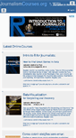Mobile Screenshot of journalismcourses.org